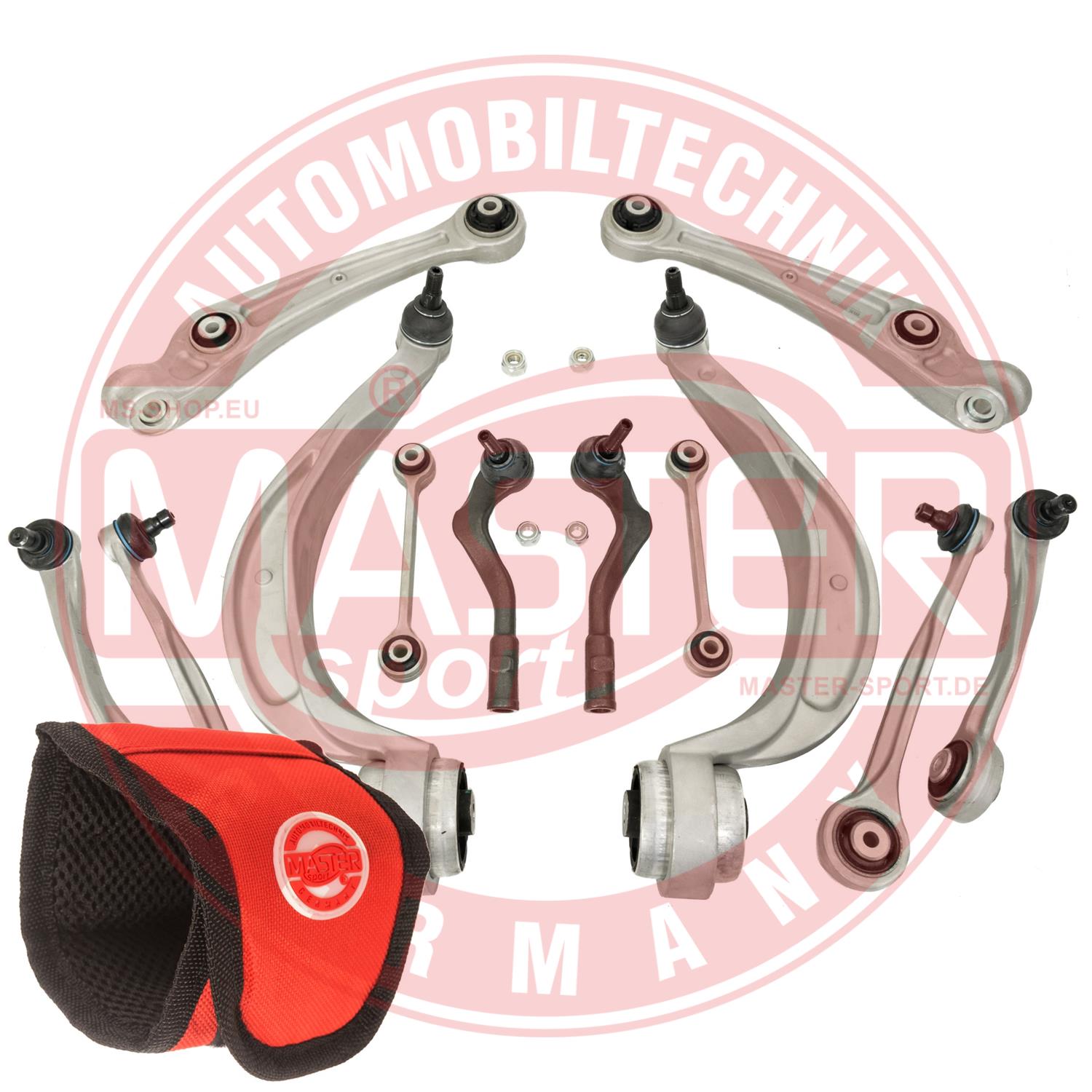 MASTER-SPORT GERMANY 36885-KIT-MSM PROMO MAGNETIC Σετ τιμονιού, ανάρτηση τροχών Mπροστινός άξονας δεξιά μπροστινός άξονας Μπροστ
